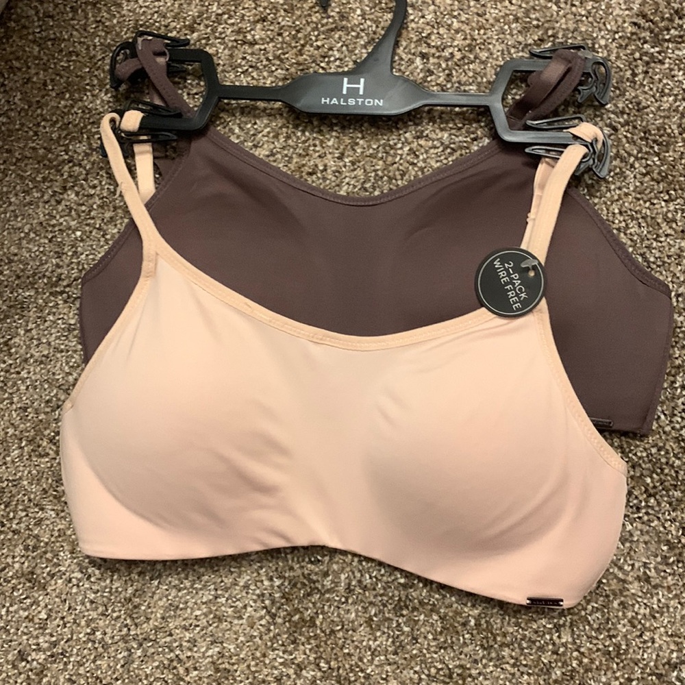 Halston Everyday Comfort Cami Bra 2 Pack 34C